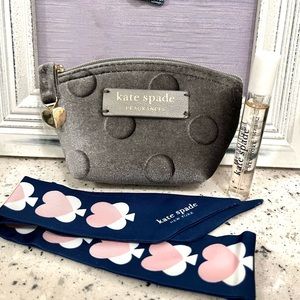 Kate Spade Mini Pouch wallet gift set